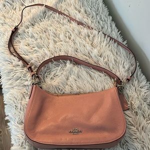 Coach Bag, Pink/Salmon Color